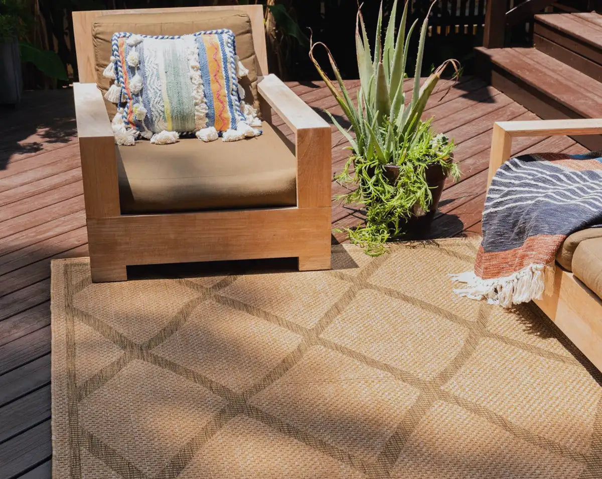 Outdoor-Teppiche - Sommerliche Atmosphäre für Balkon & Garten