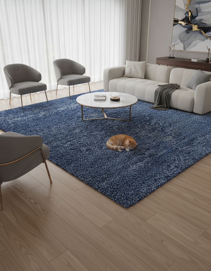 185 x 185 Luxe Solid Shag