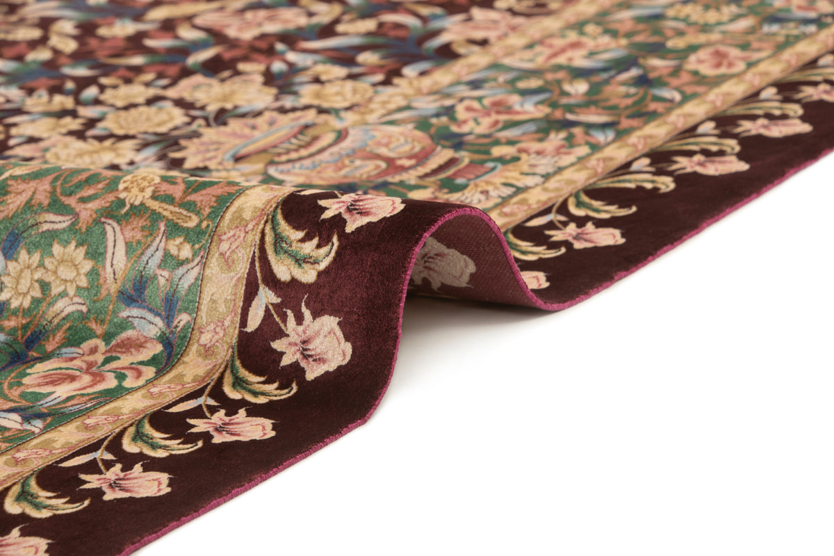 Rechteck Teppich Ghom Design in Lila von Hadorn™ - Lifestyle Image