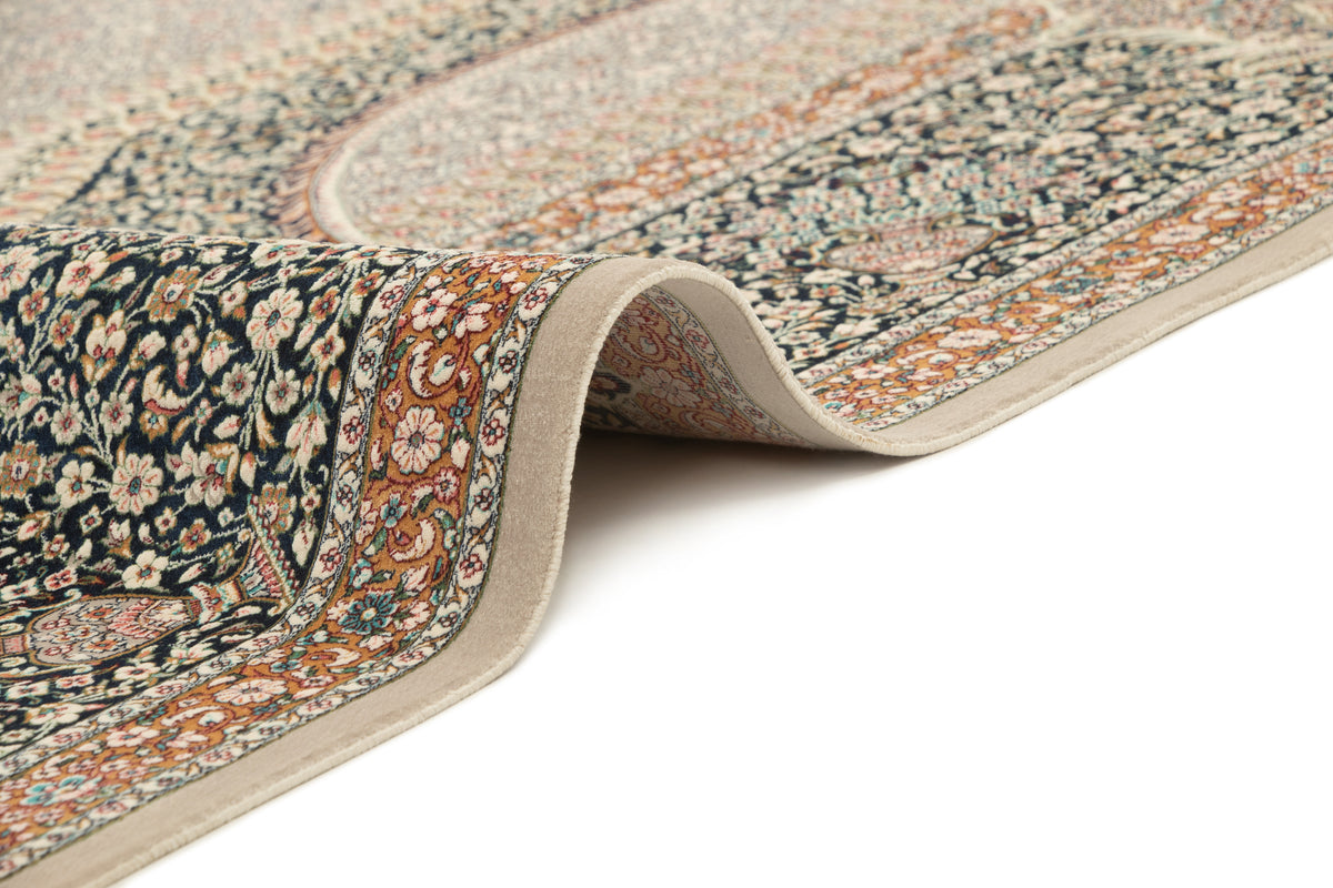 Rechteck Teppich Ghom Design in Grau von Hadorn™ - Lifestyle Image