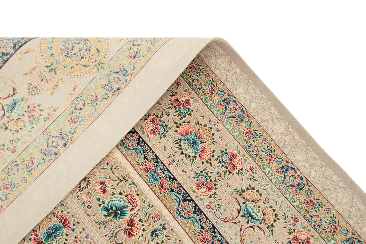 Rechteck Teppich Ghom Design in Grau von Hadorn™ - Lifestyle Image