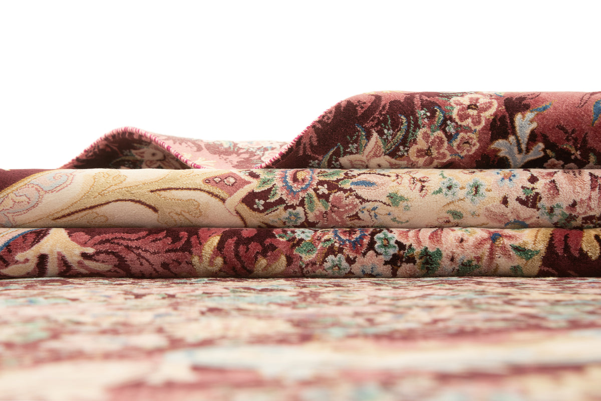 Rechteck Teppich Ghom Design in Lila von Hadorn™ - Lifestyle Image