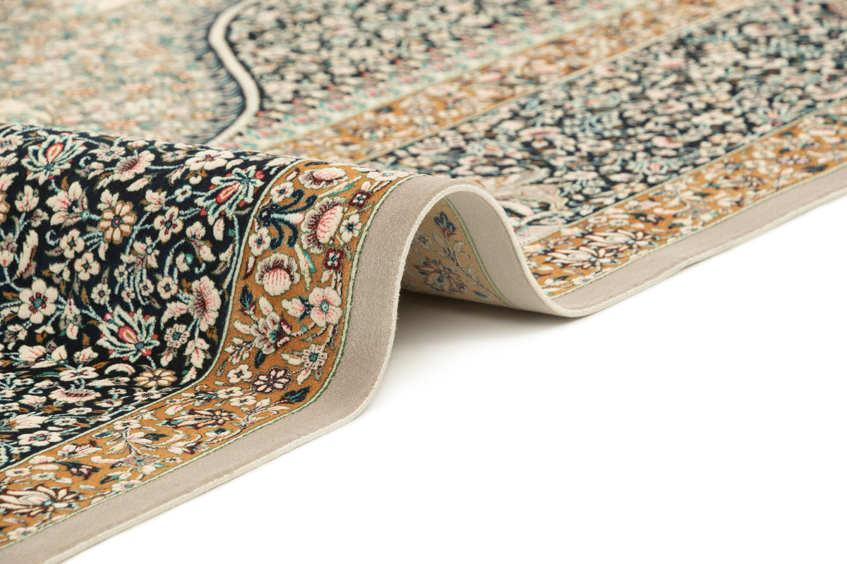 Rechteck Teppich Ghom Design in Grau von Hadorn™ - Lifestyle Image