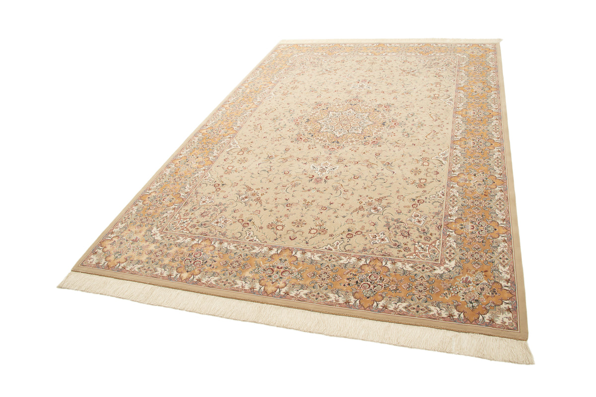 Rechteck Teppich Ghom Design in Beige von Hadorn™ - Lifestyle Image