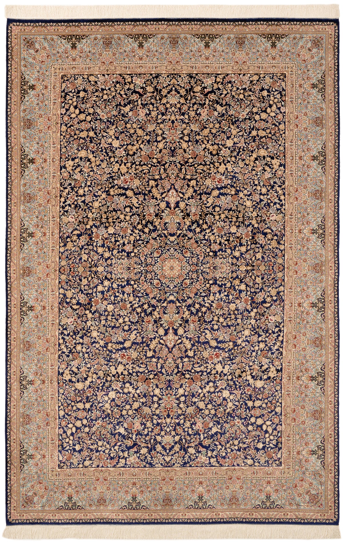 Rechteck Teppich Ghom Design in Lila von Hadorn™ - Lifestyle Image