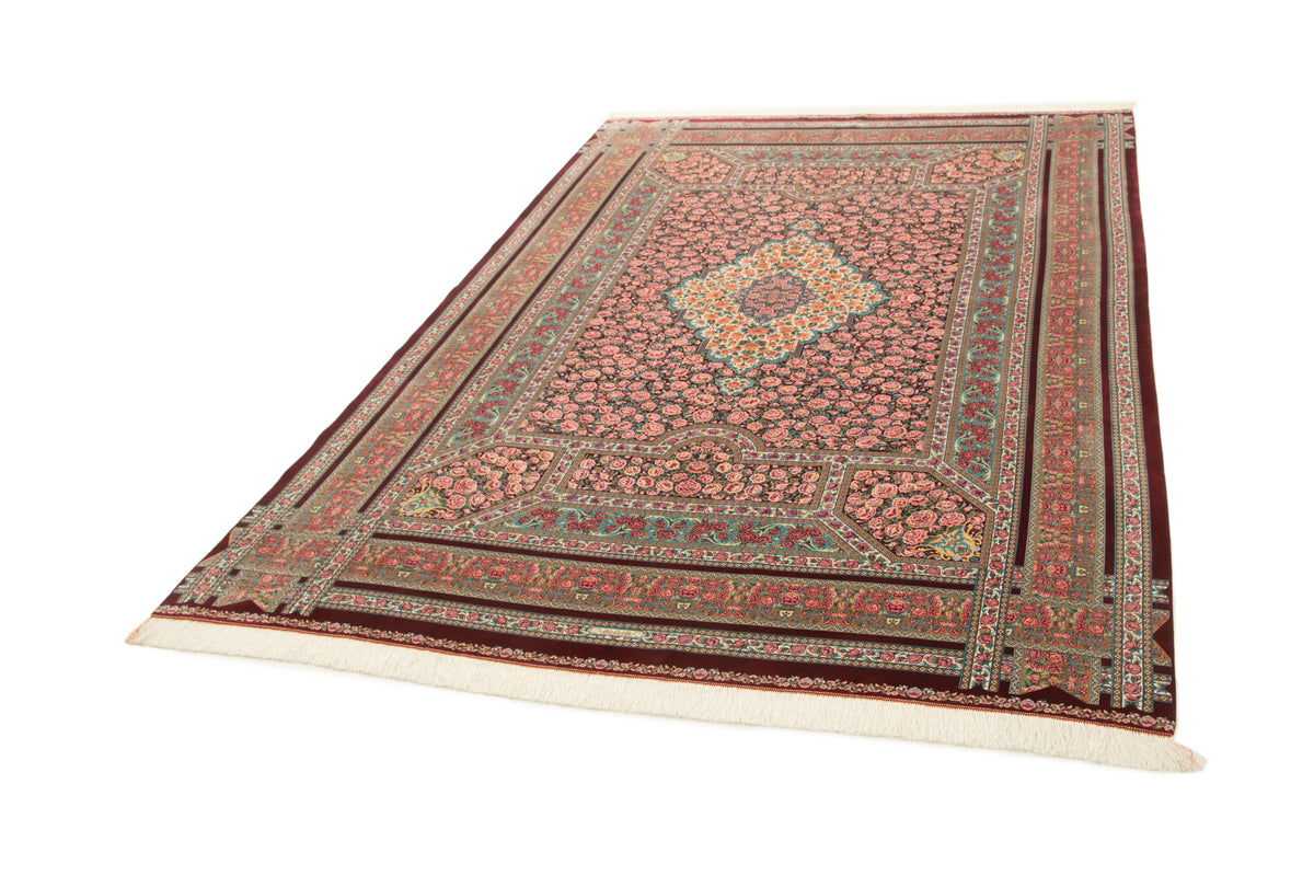 Rechteck Teppich Ghom Design in Rot von Hadorn™ - Lifestyle Image