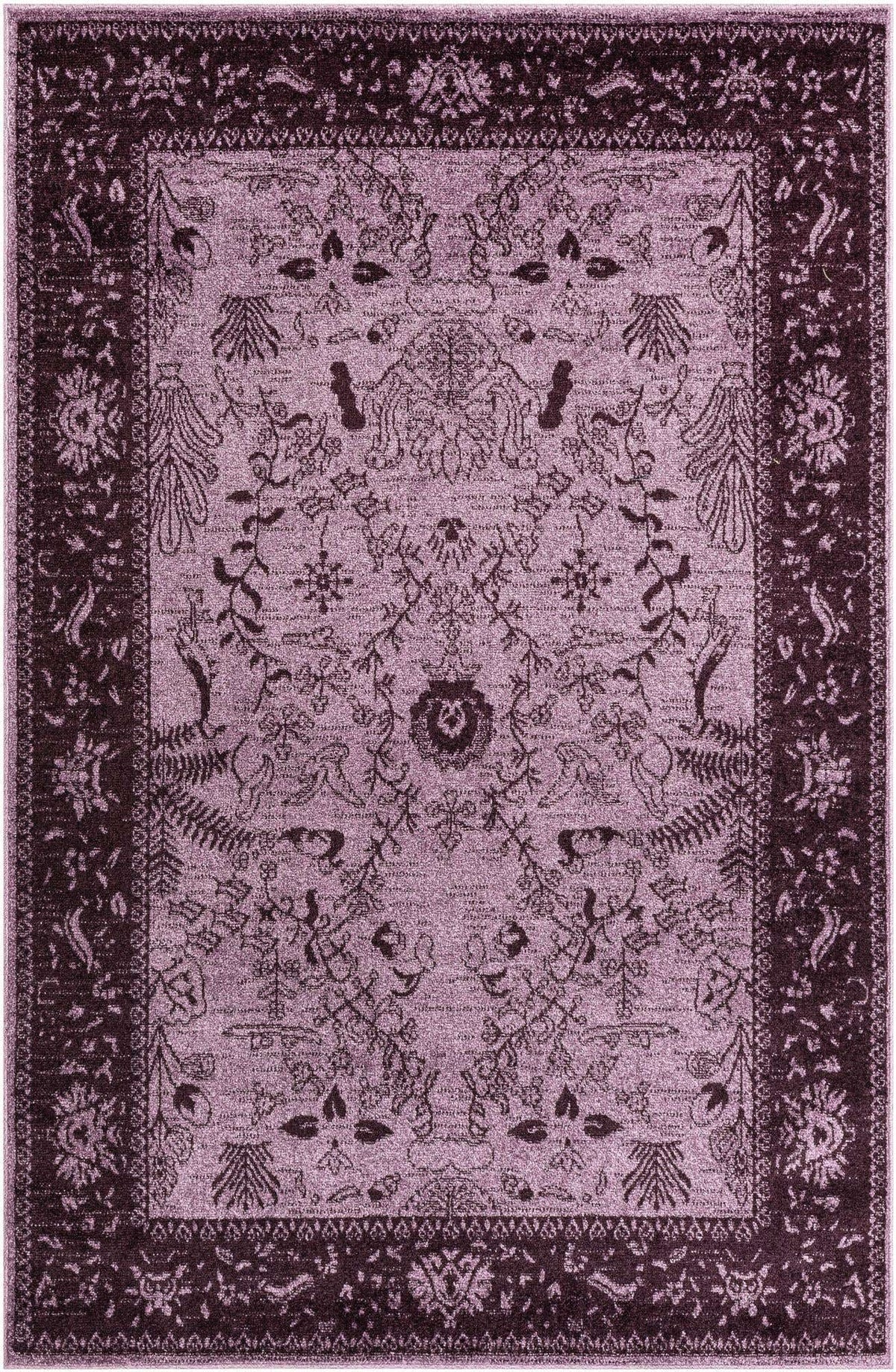 Rechteck Teppich Vista in Lila von Hadorn™ - Lifestyle Image