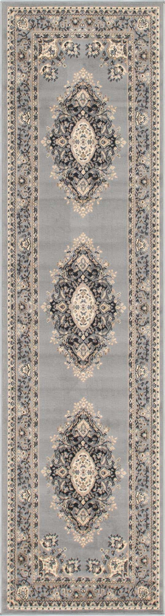 Läufer Teppich Mashhad Design in Grau von Hadorn™ - Lifestyle Image