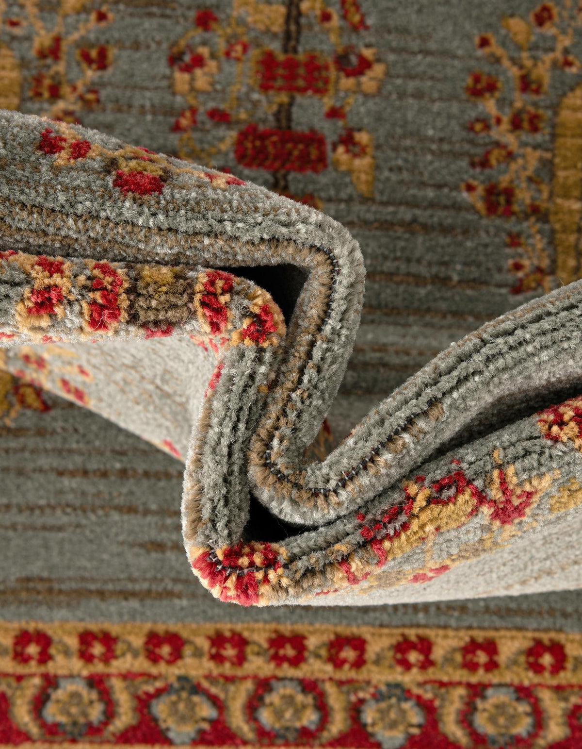 Rechteck Teppich Kashkuli Gabbeh in Hellblau von Hadorn™ - Lifestyle Image