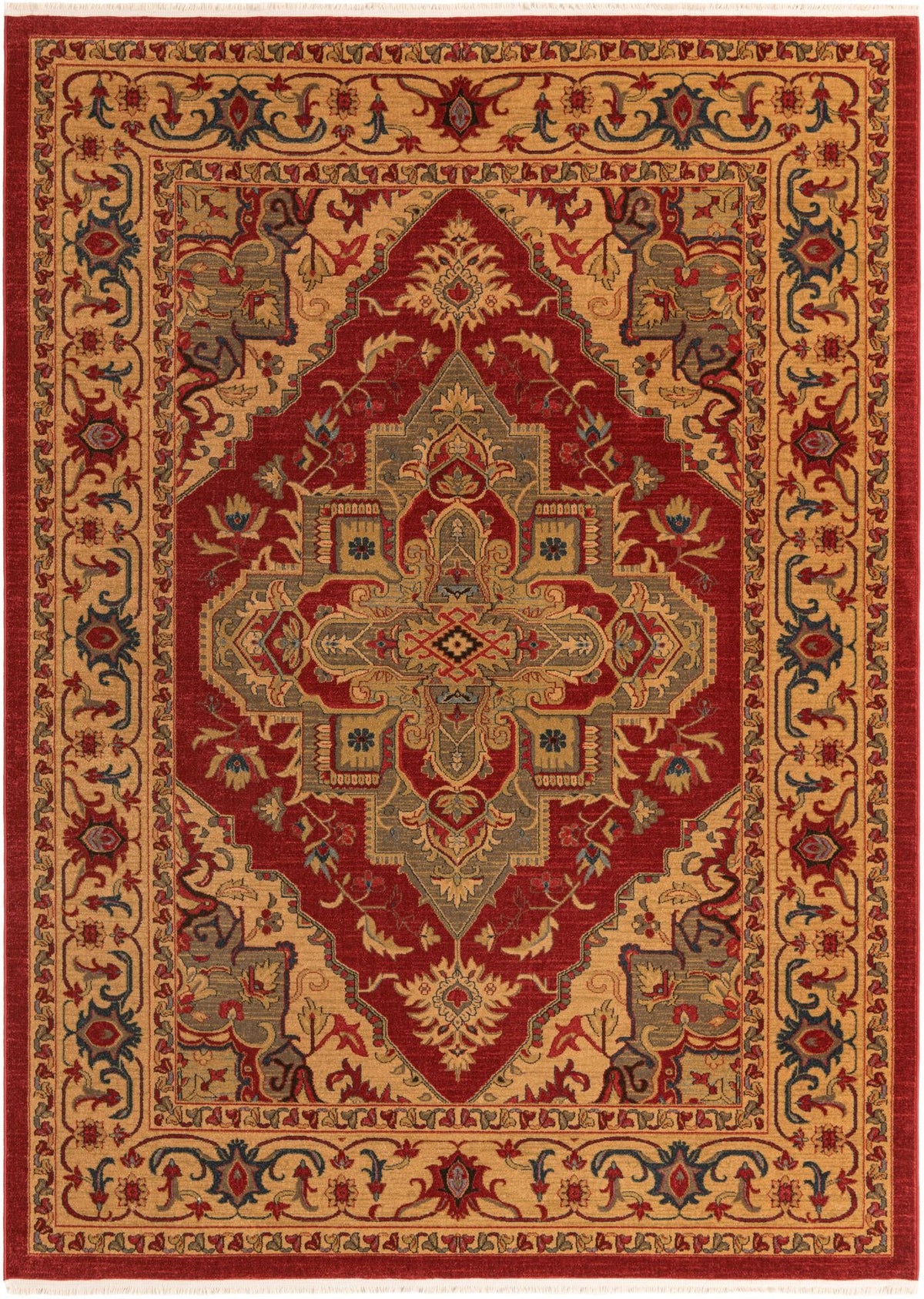 Rechteck Teppich Serapi in Rot von Hadorn™ - Lifestyle Image