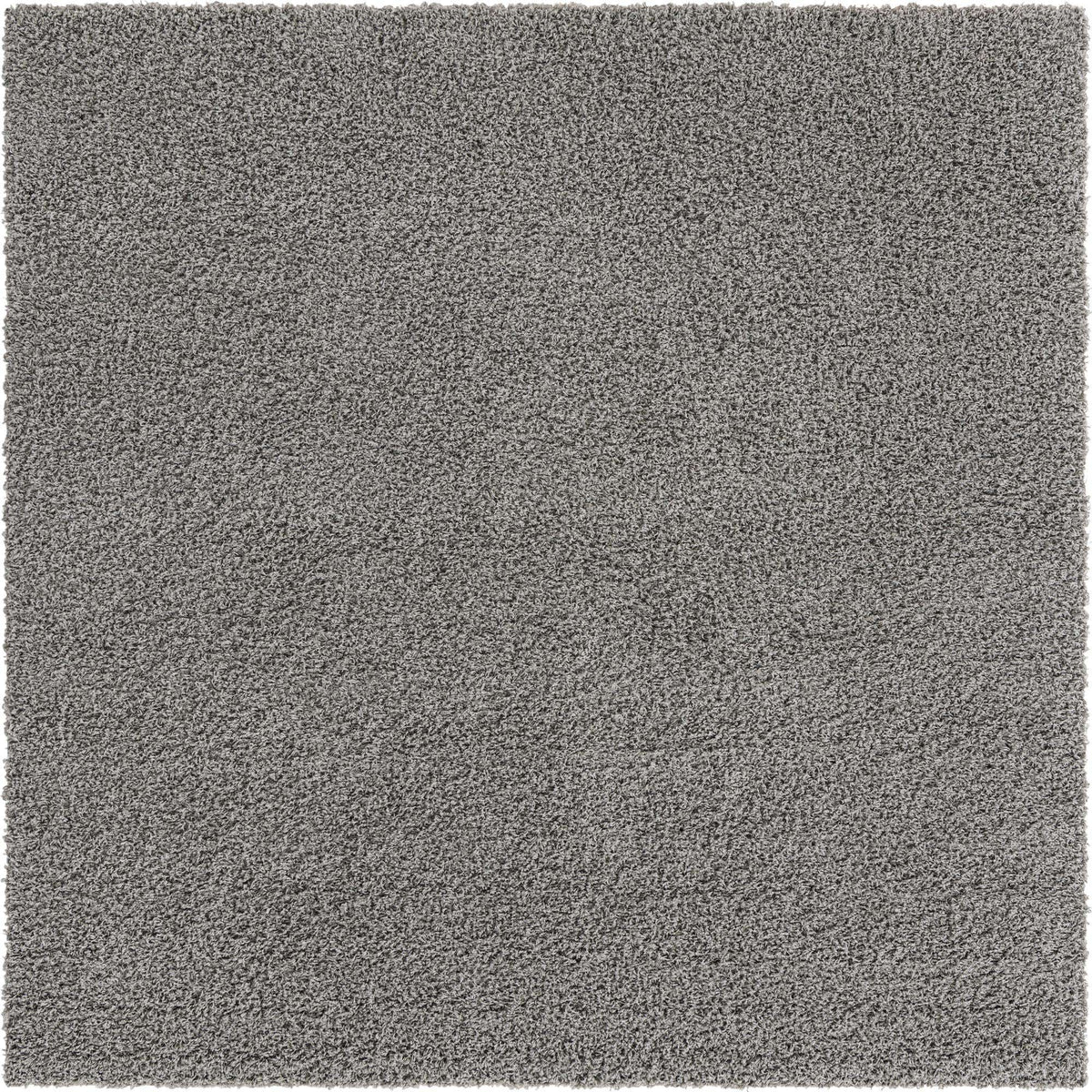 Quadratisch Hochflorteppich Solid Shag in Grau von Hadorn™ - Lifestyle Image