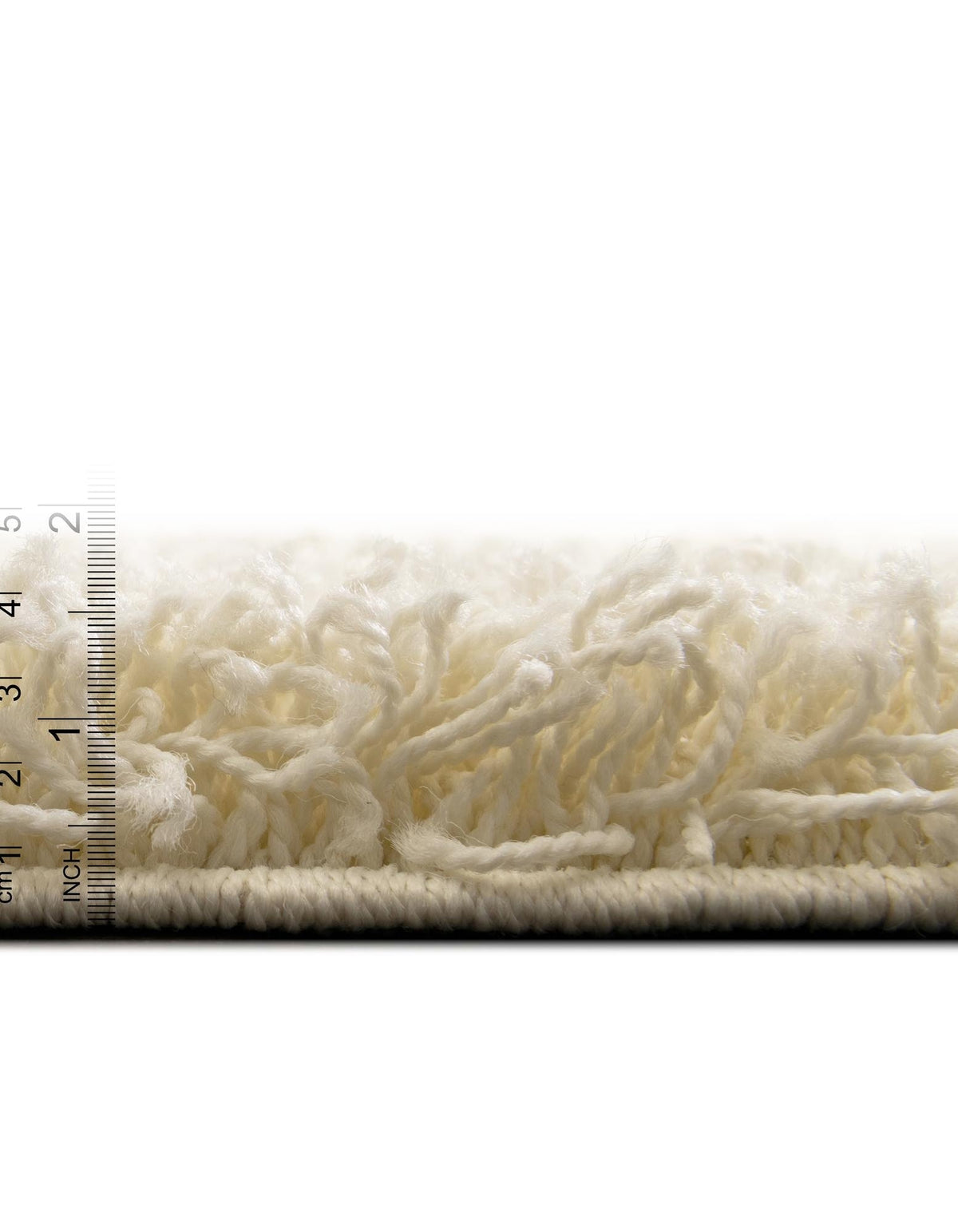Läufer Hochflorteppich Solid Shag in Beige von Hadorn™ - Lifestyle Image