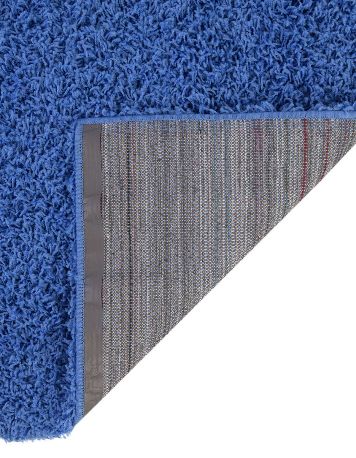 Rechteck Hochflorteppich Solid Shag in Periwinkle Blue von Hadorn™ - Lifestyle Image