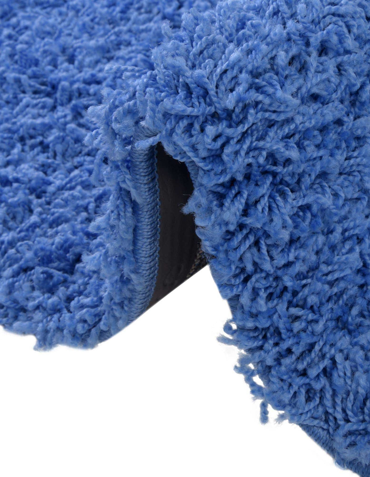Rechteck Hochflorteppich Solid Shag in Periwinkle Blue von Hadorn™ - Lifestyle Image