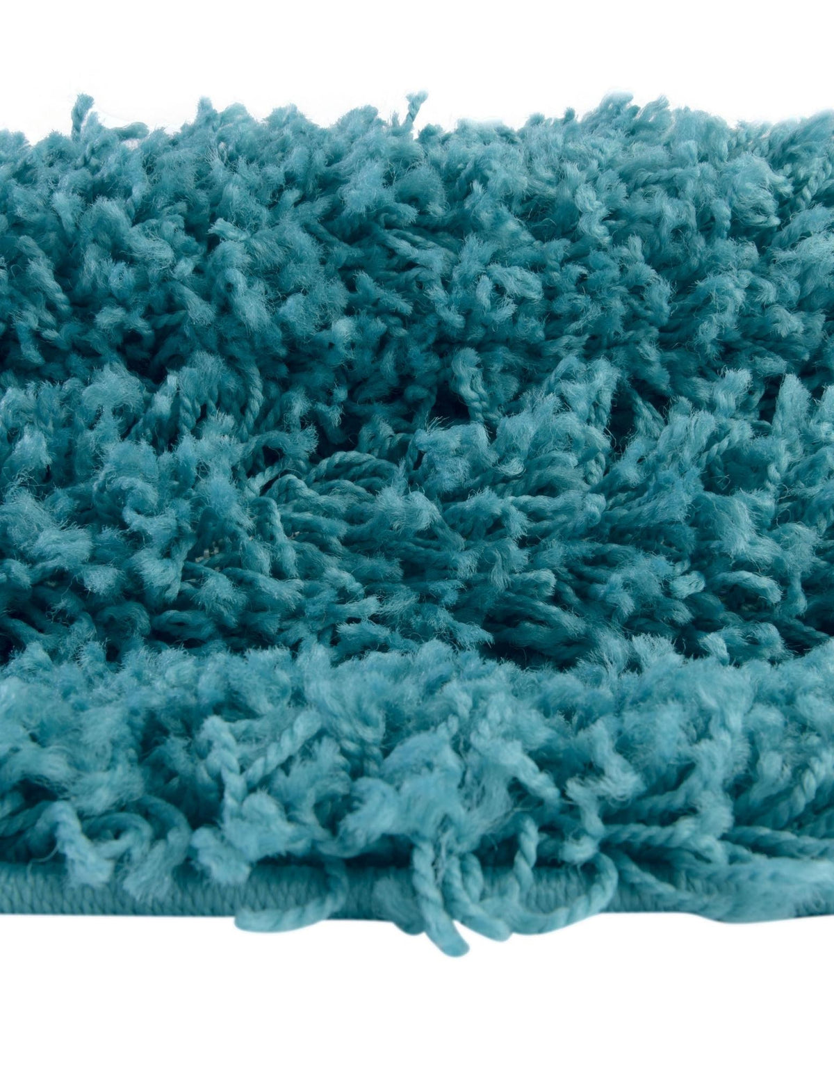 Läufer Hochflorteppich Solid Shag in Dunkelblau von Hadorn™ - Lifestyle Image