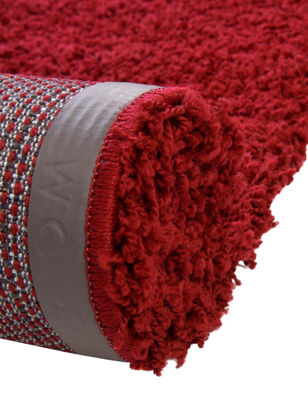 Läufer Hochflorteppich Solid Shag in Rot von Hadorn™ - Lifestyle Image
