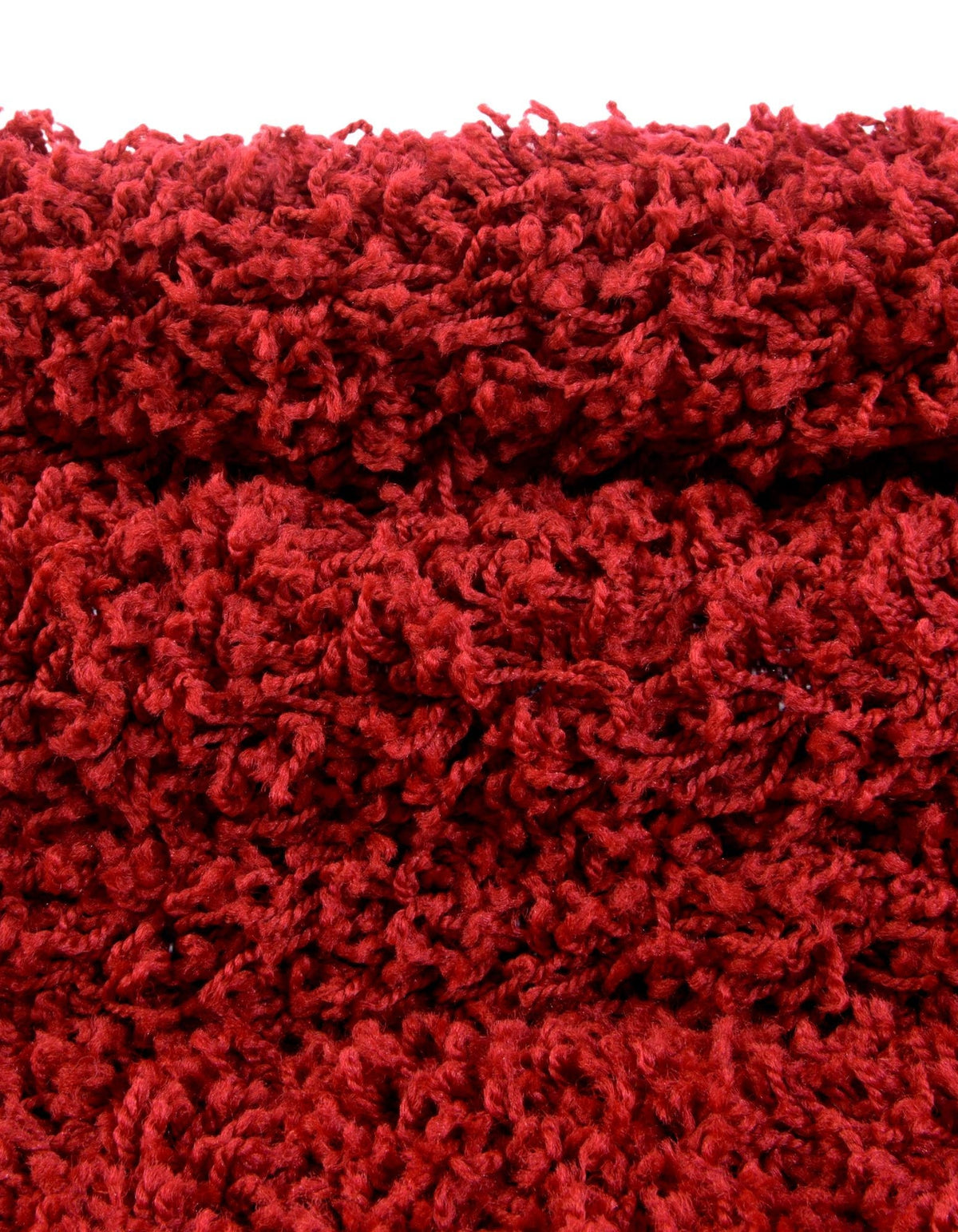 Läufer Hochflorteppich Solid Shag in Rot von Hadorn™ - Lifestyle Image
