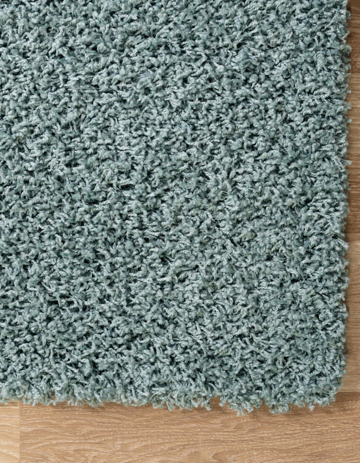 Rechteck Hochflorteppich Solid Shag in Hellblau von Hadorn™ - Lifestyle Image