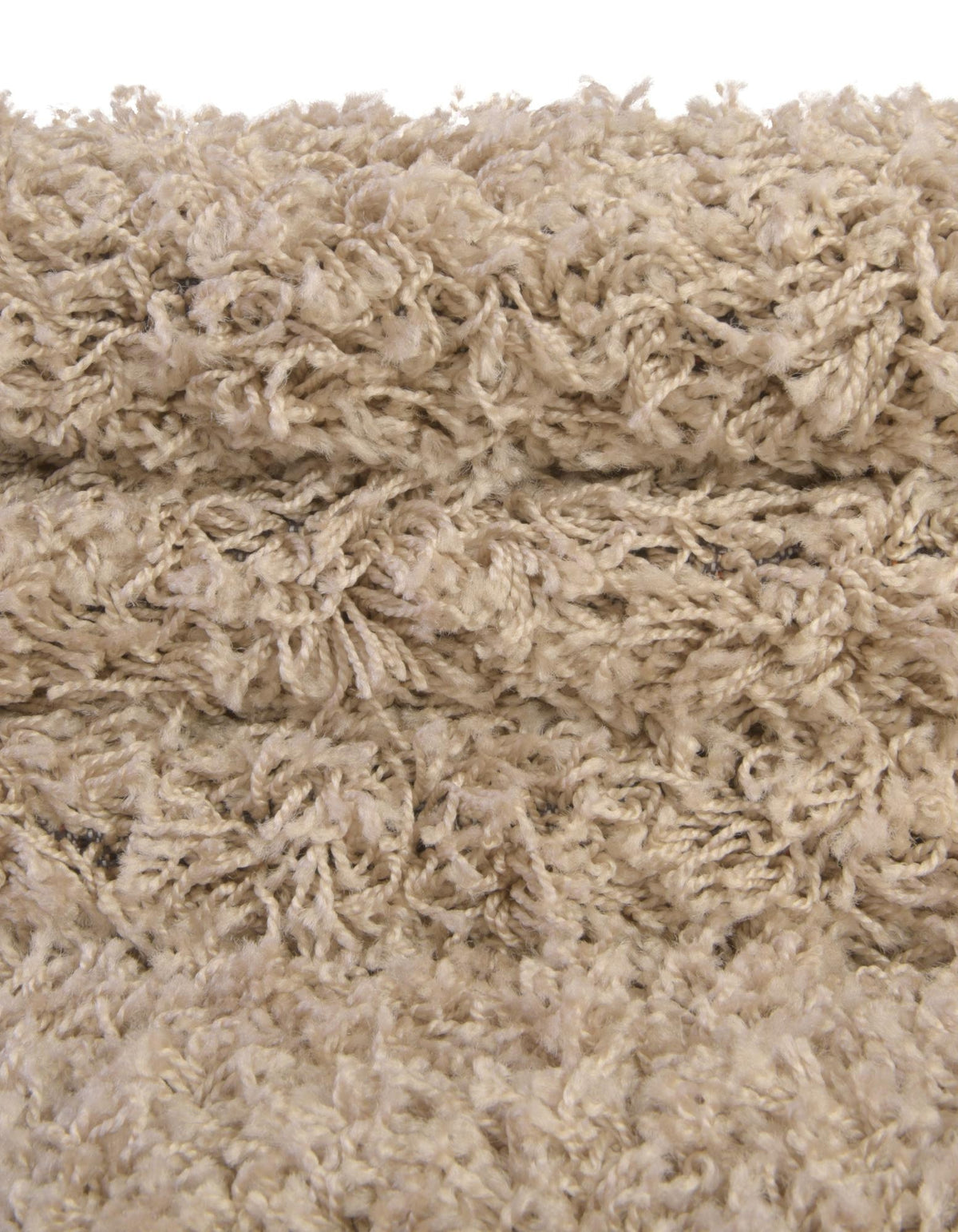 Rund Hochflorteppich Solid Shag in Dunkelgrau von Hadorn™ - Lifestyle Image