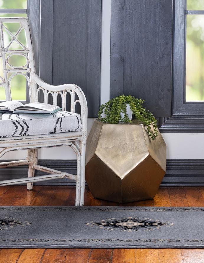 Läufer Teppich Mashhad Design in Grau von Hadorn™ - Lifestyle Image