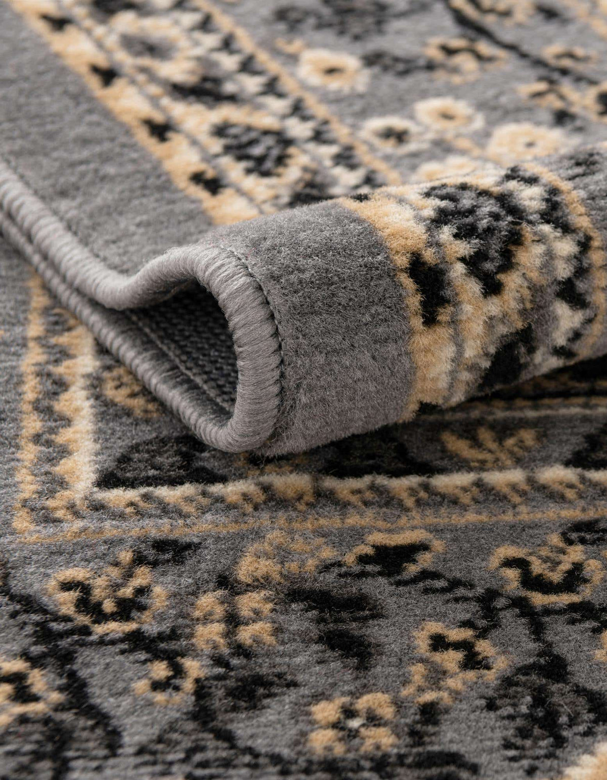 Läufer Teppich Mashhad Design in Grau von Hadorn™ - Lifestyle Image