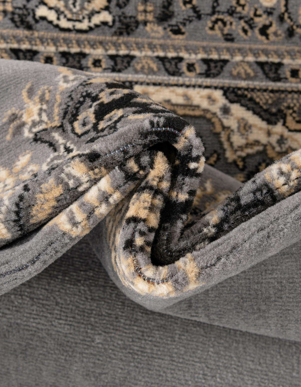 Läufer Teppich Mashhad Design in Grau von Hadorn™ - Lifestyle Image