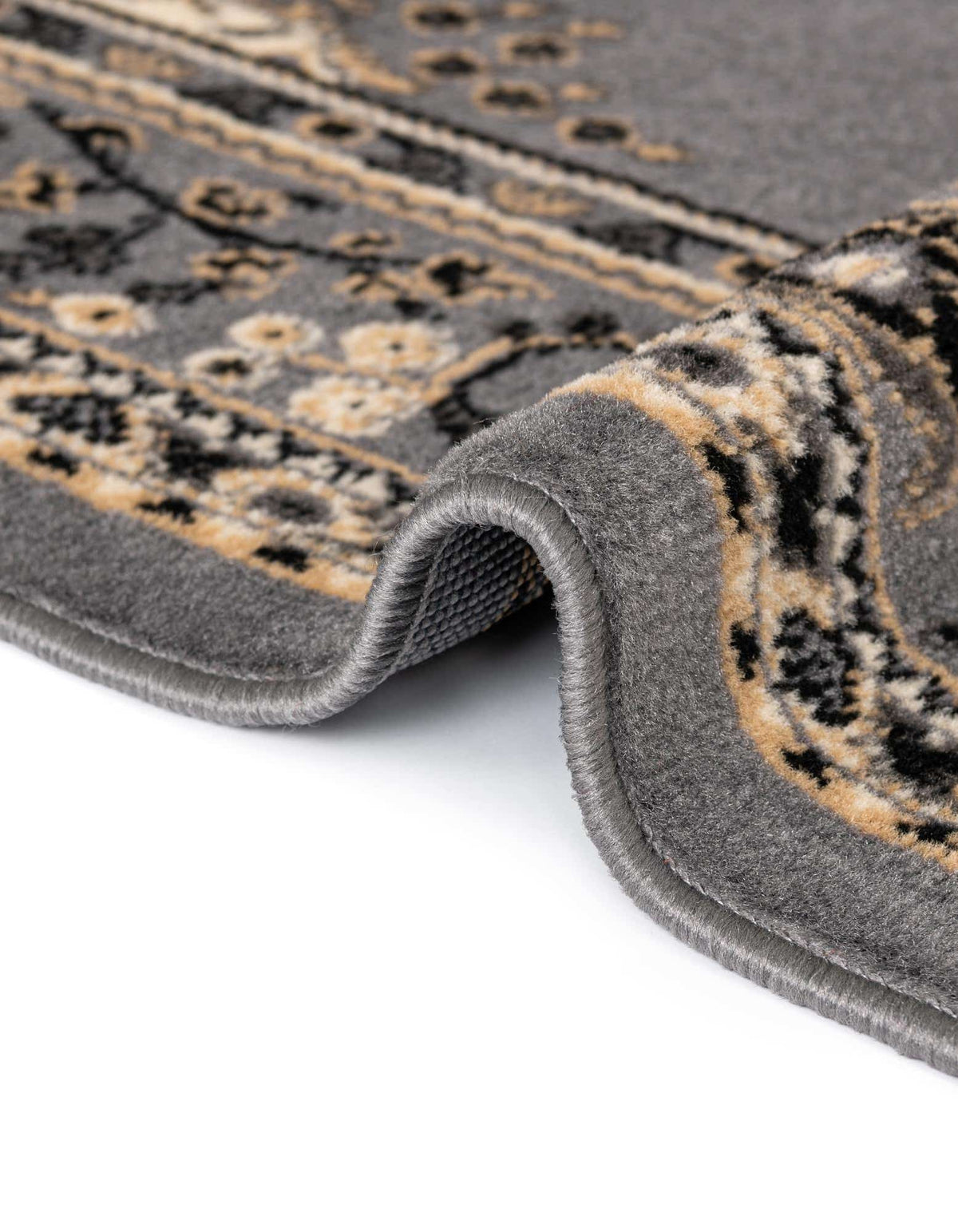 Läufer Teppich Mashhad Design in Grau von Hadorn™ - Lifestyle Image