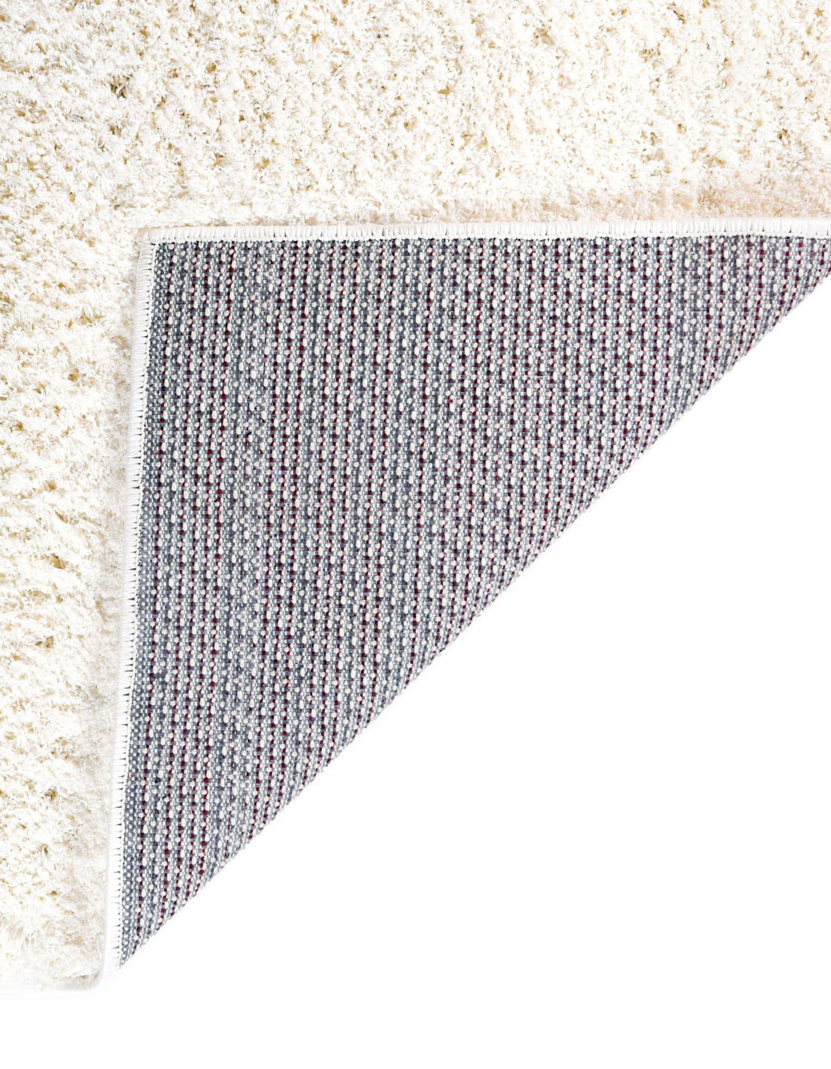 Rechteck Hochflorteppich Studio Solid Shag in Weiss von Hadorn™ - Lifestyle Image