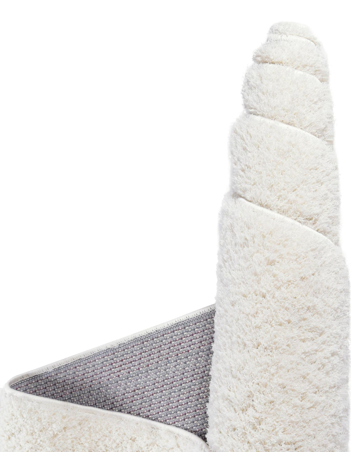 Rechteck Hochflorteppich Studio Solid Shag in Weiss von Hadorn™ - Lifestyle Image