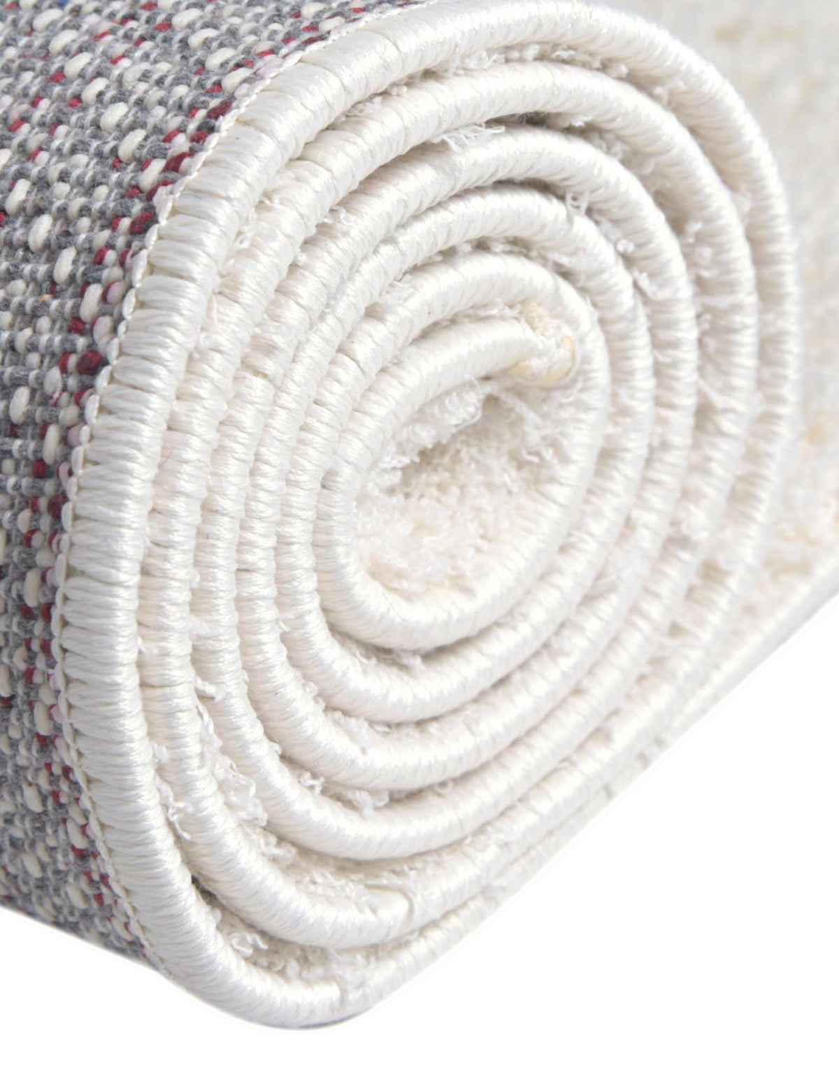 Rechteck Hochflorteppich Studio Solid Shag in Weiss von Hadorn™ - Lifestyle Image