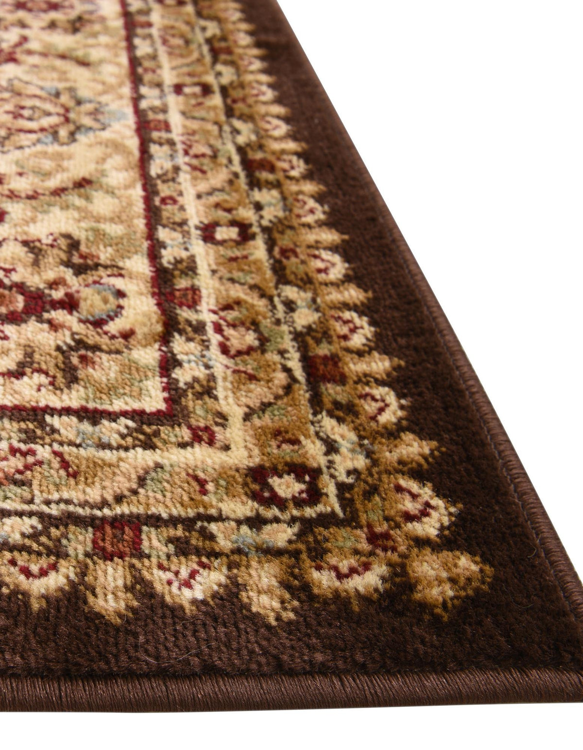 Quadratisch Teppich Classic Agra in Braun von Hadorn™ - Lifestyle Image