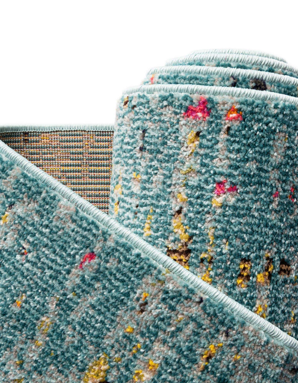 Rechteck Teppich Arte in Türkis von Hadorn™ - Lifestyle Image