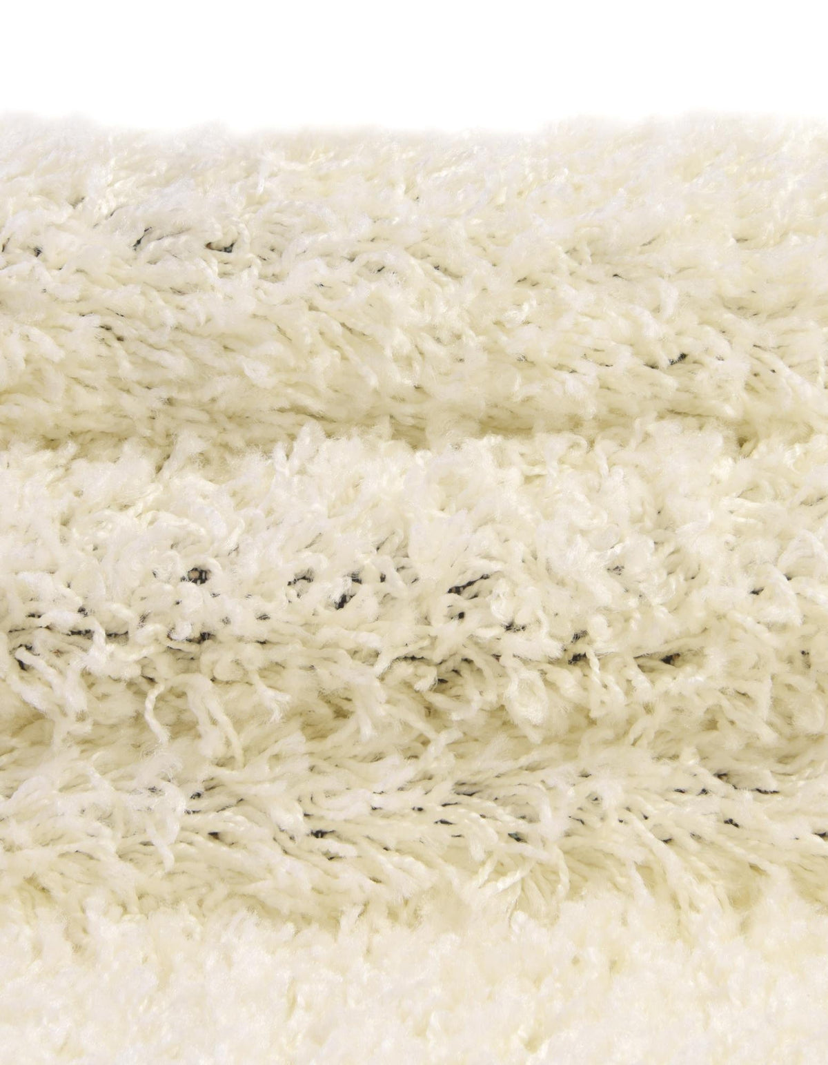 Läufer Hochflorteppich Solid Shag in Weiss von Hadorn™ - Lifestyle Image