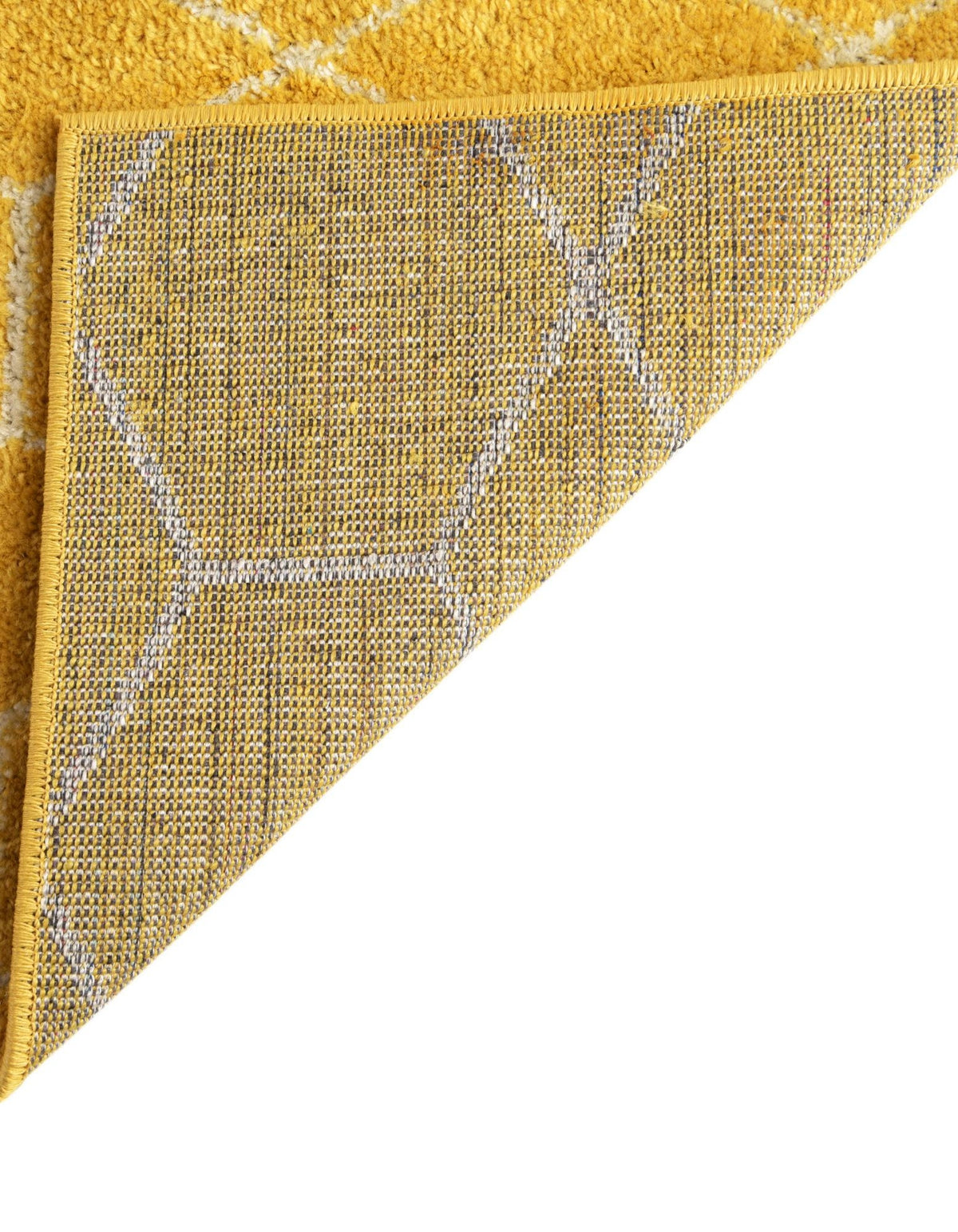 Rechteck Teppich Trellis Frieze in Gelb von Hadorn™ - Lifestyle Image