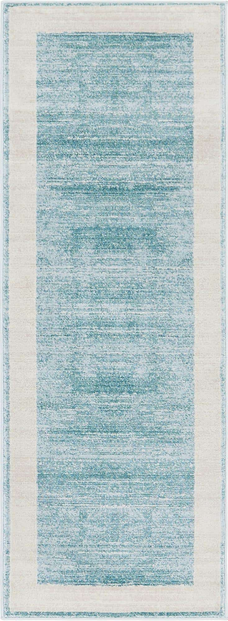 Läufer Teppich Bellevue in Türkis von Hadorn™ - Lifestyle Image