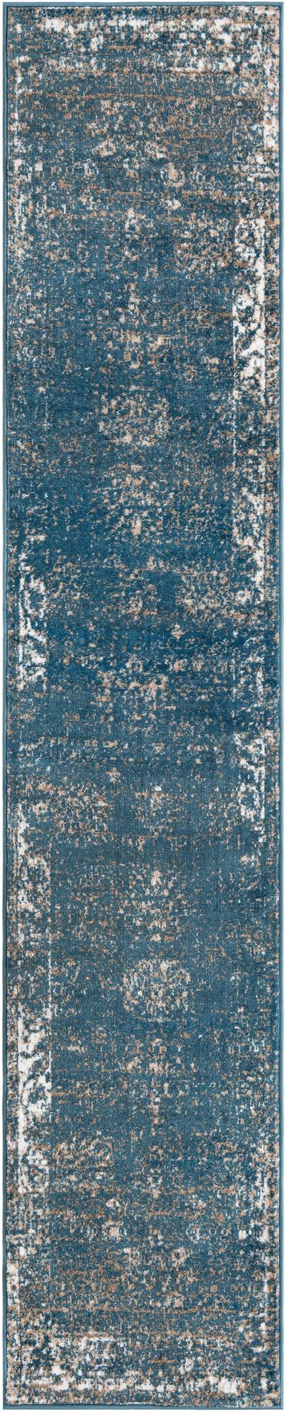 Läufer Teppich Monaco in Blau von Hadorn™ - Lifestyle Image