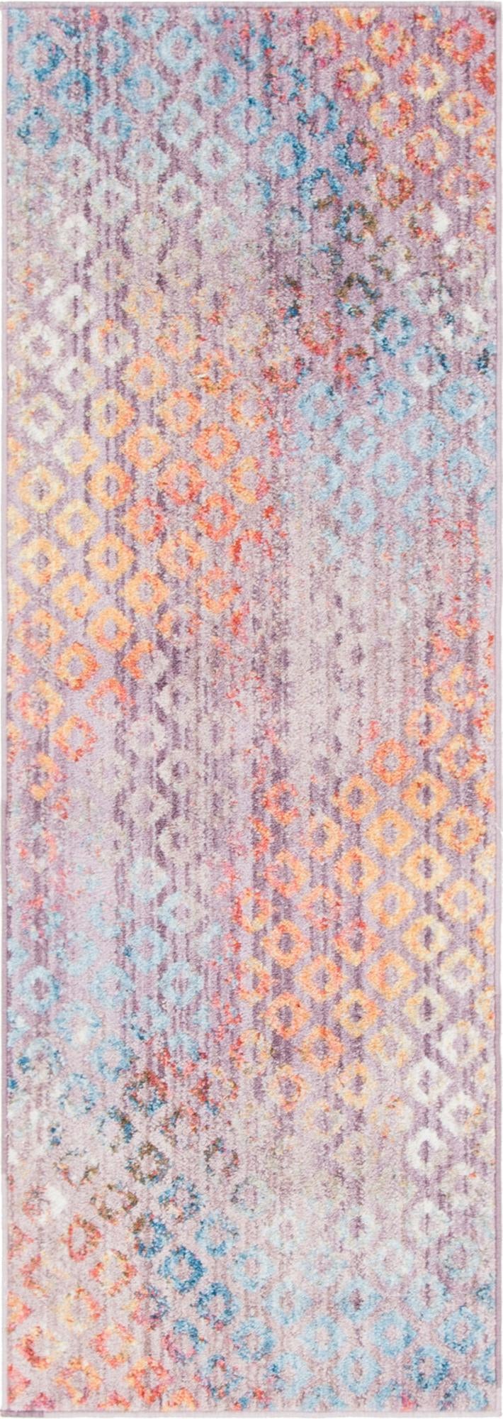 Läufer Teppich Prism in Lila von Hadorn™ - Lifestyle Image