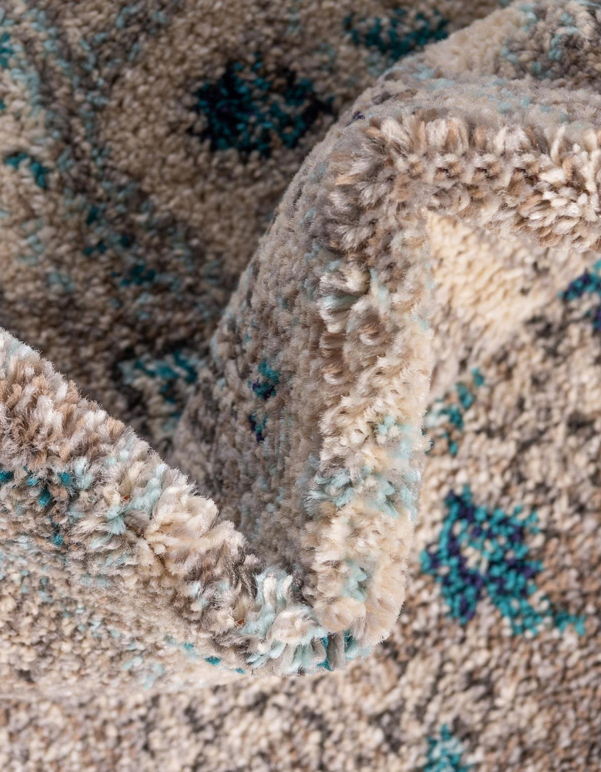 Rund Teppich Carrington in Grau von Hadorn™ - Lifestyle Image