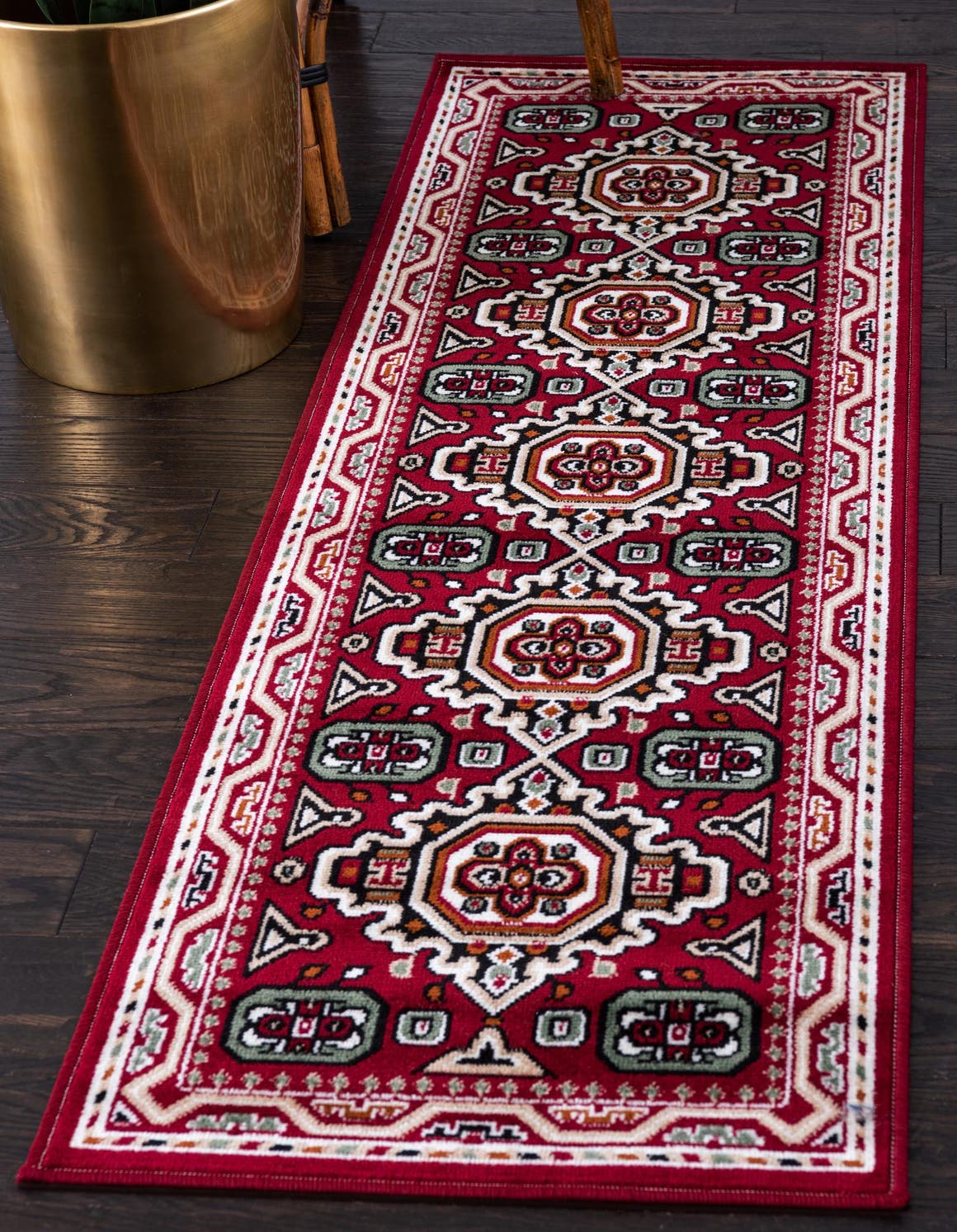 Läufer Teppich Gharajeh in Rot von Hadorn™ - Lifestyle Image