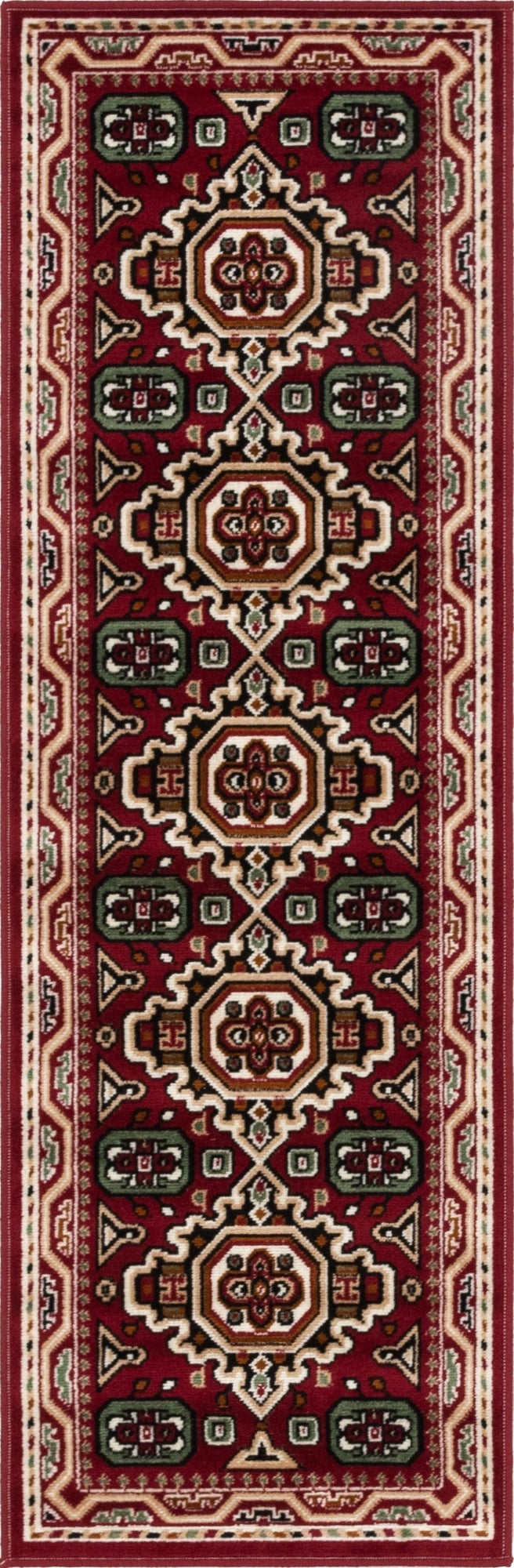 Läufer Teppich Gharajeh in Rot von Hadorn™ - Lifestyle Image