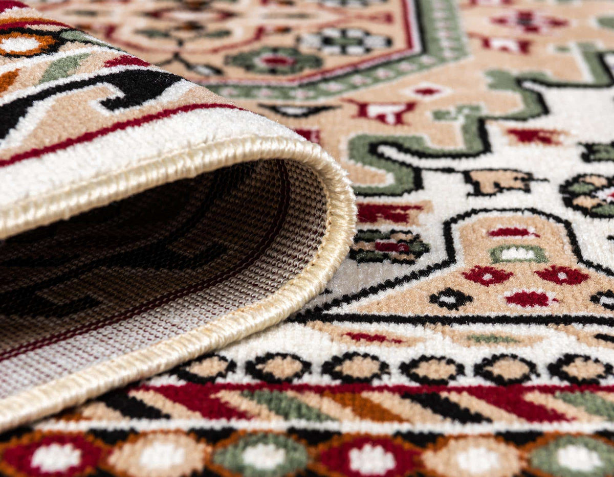Rechteck Teppich Gharajeh in Beige von Hadorn™ - Lifestyle Image