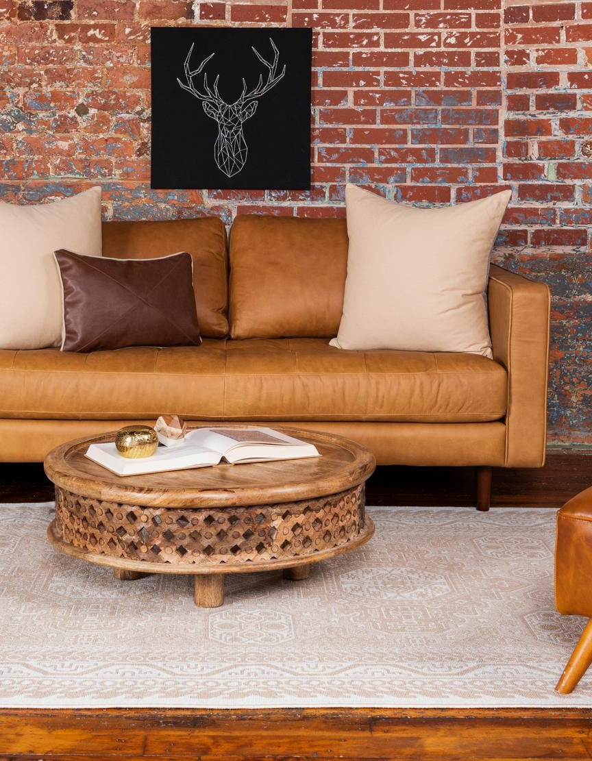 Rechteck Teppich Gharajeh in Beige von Hadorn™ - Lifestyle Image