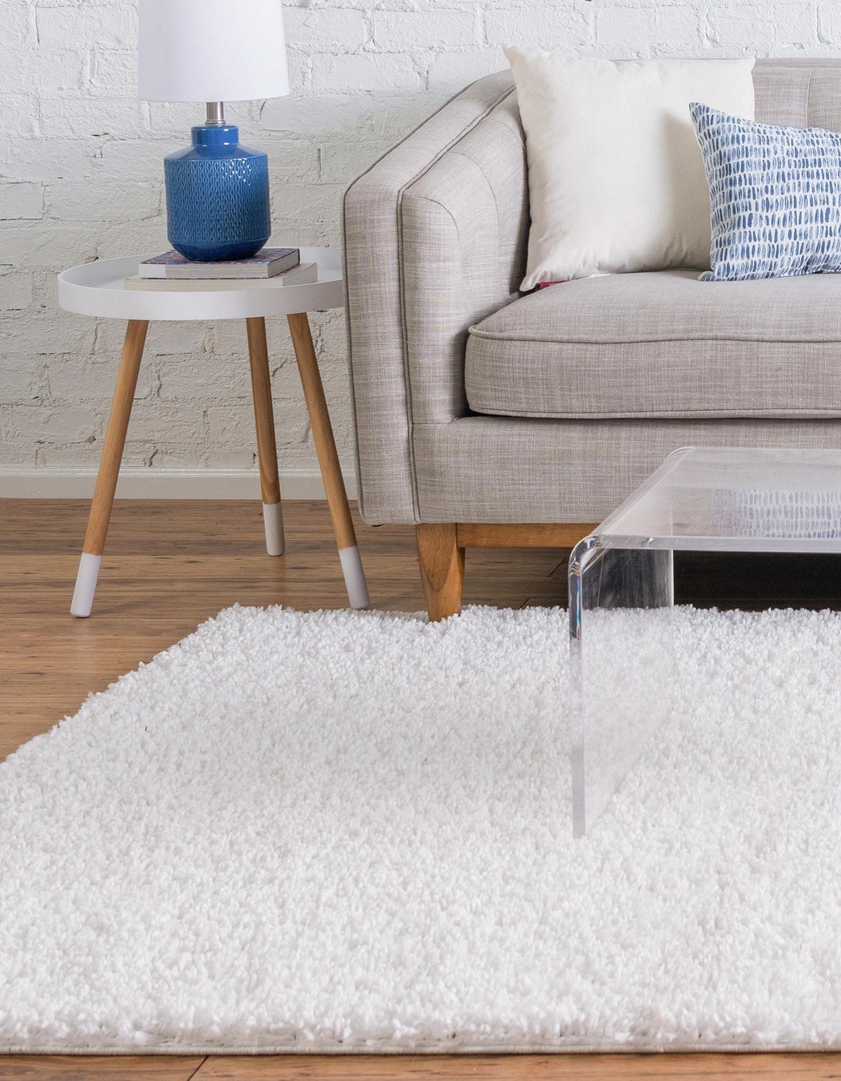 Rechteck Hochflorteppich Zermatt Shag in Beige von Hadorn™ - Lifestyle Image