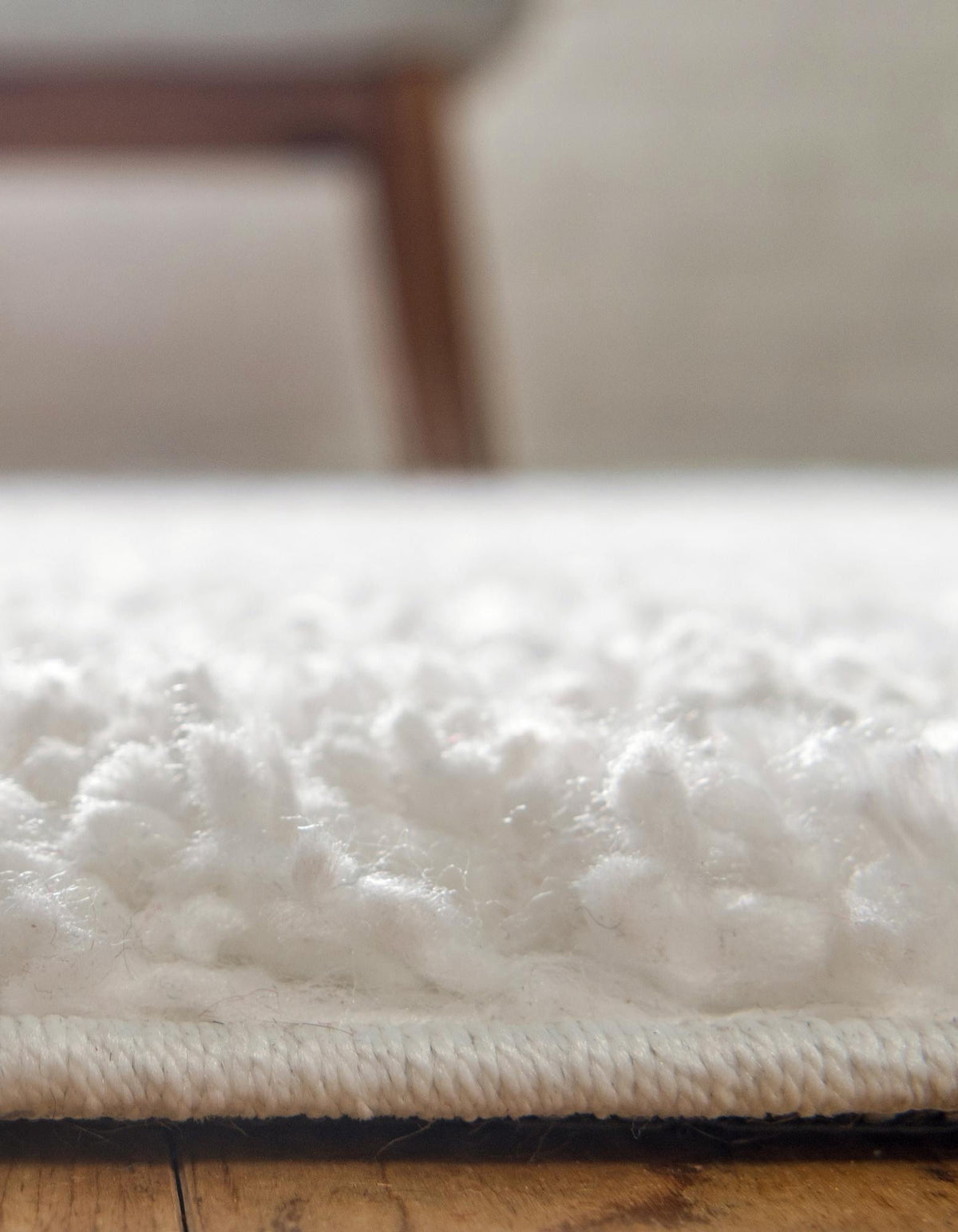Rechteck Hochflorteppich Zermatt Shag in Beige von Hadorn™ - Lifestyle Image