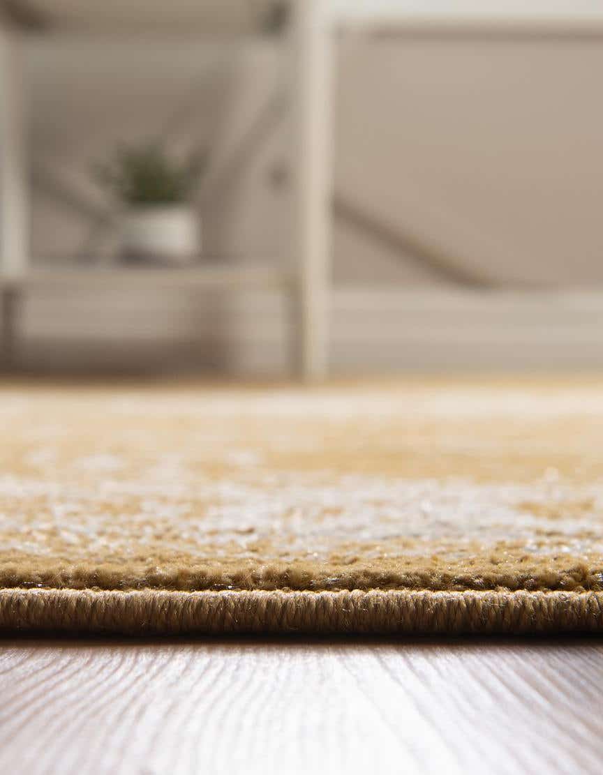 Rechteck Teppich Arcadia in Gold von Hadorn™ - Lifestyle Image