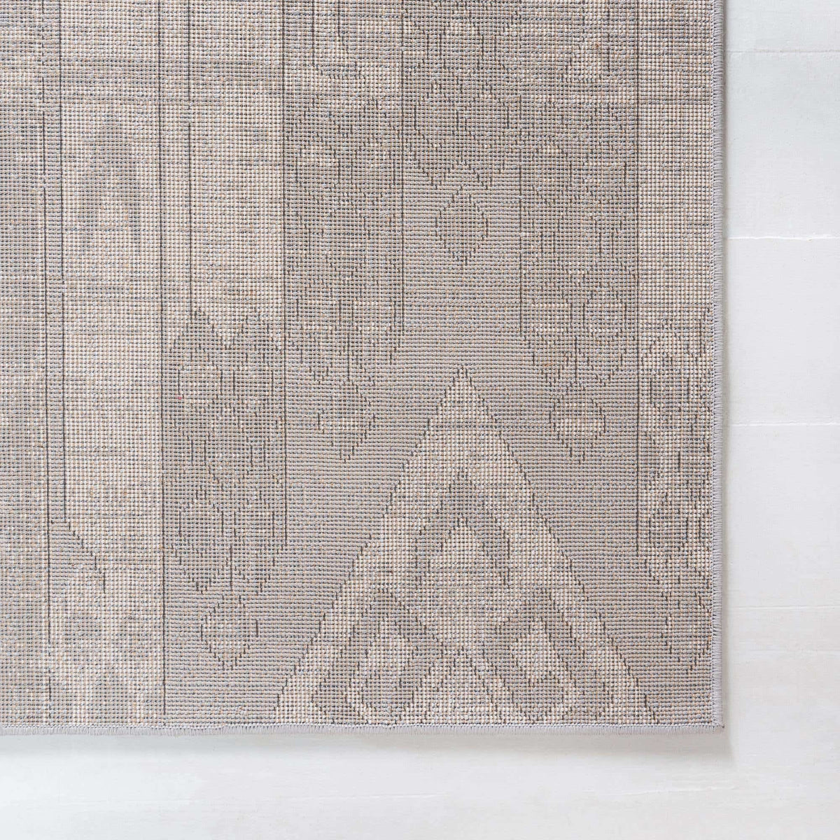 Quadratisch Teppich Oregon in Grau von Hadorn™ - Lifestyle Image
