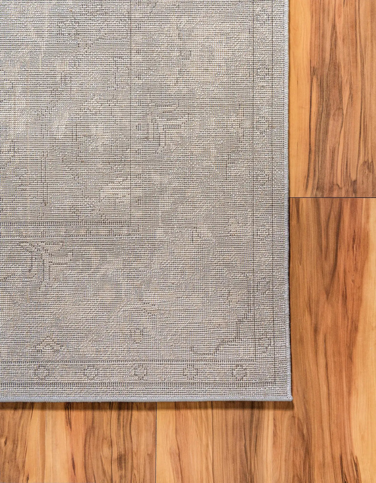 Quadratisch Teppich Oregon in Grau von Hadorn™ - Lifestyle Image