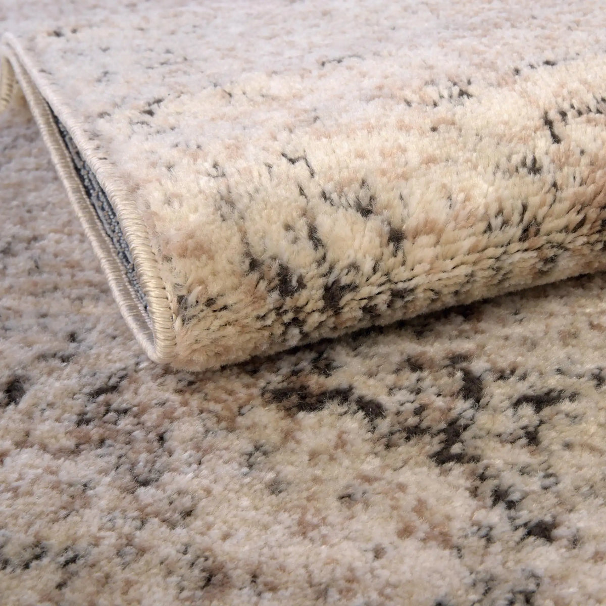 Rund Teppich Oregon in Beige von Hadorn™ - Lifestyle Image