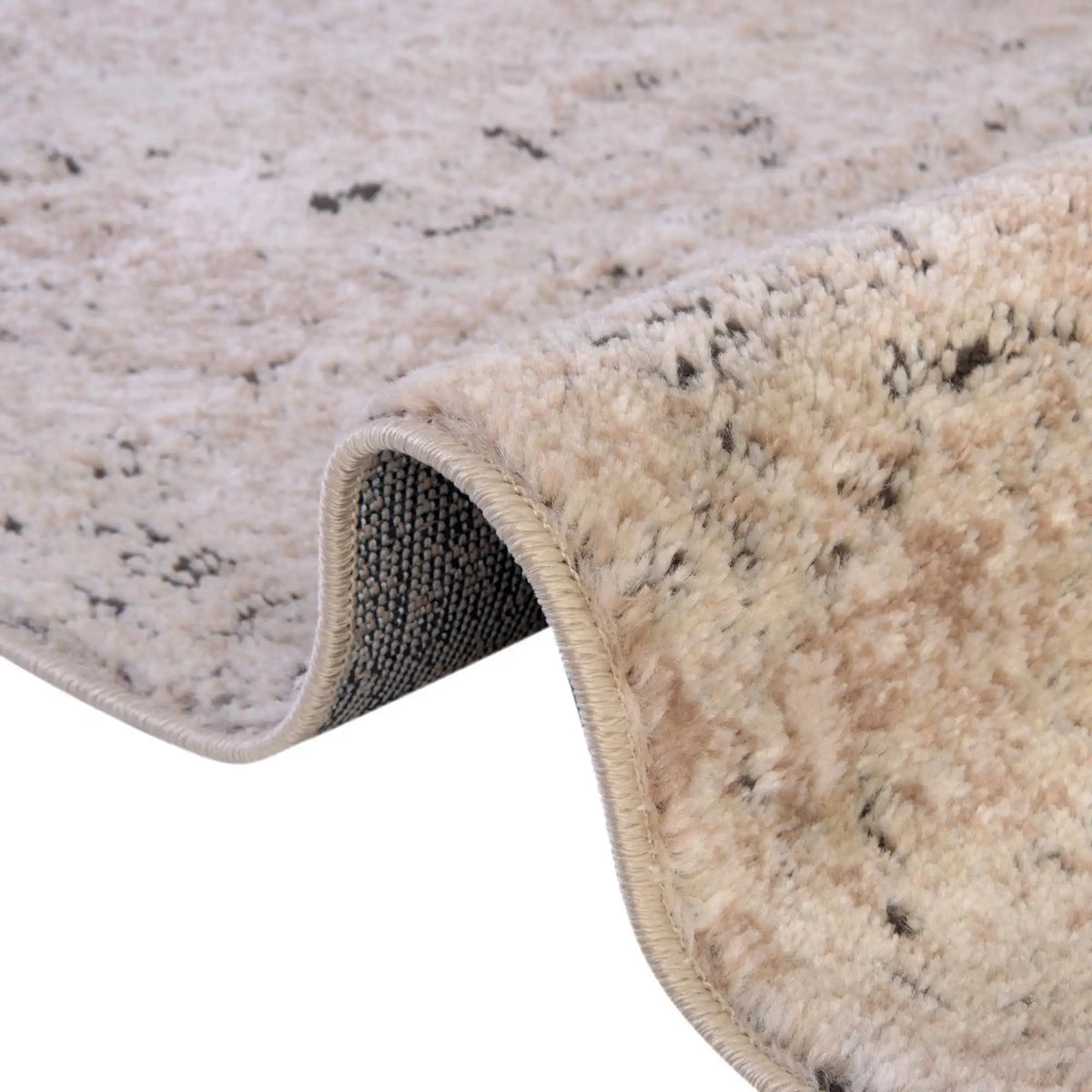 Rund Teppich Oregon in Beige von Hadorn™ - Lifestyle Image