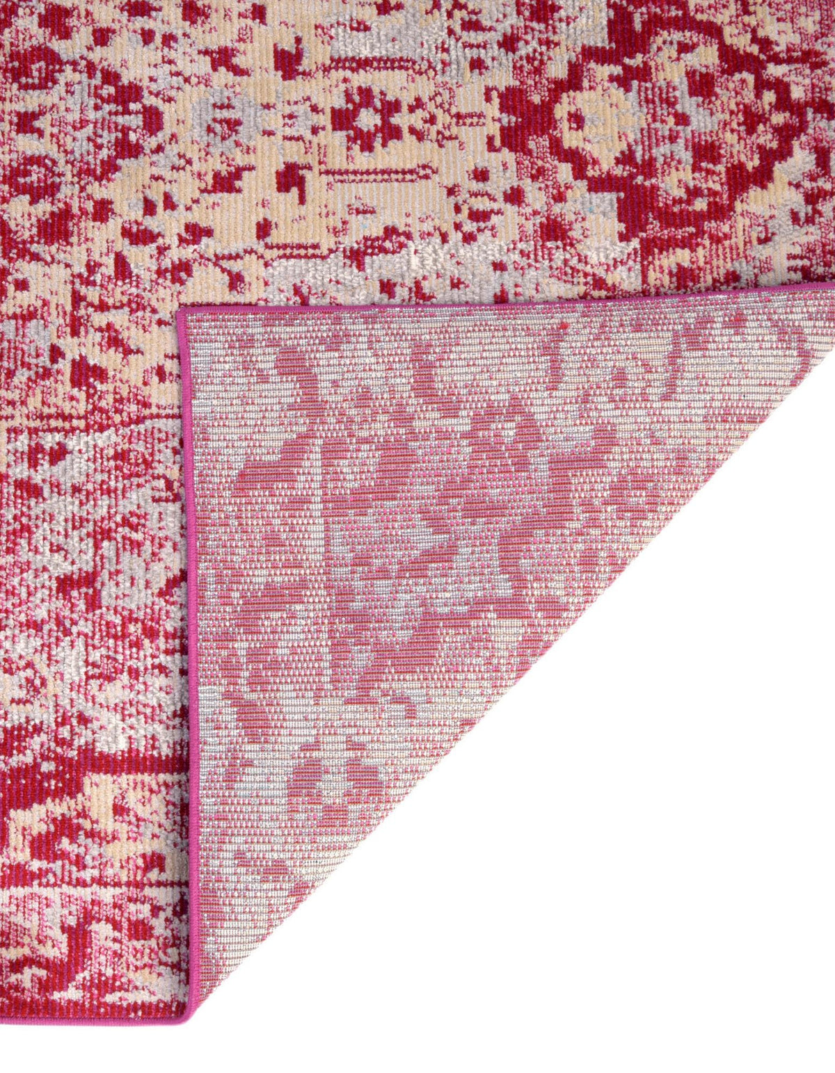 Rechteck Teppich Amulet in Rosa von Hadorn™ - Lifestyle Image
